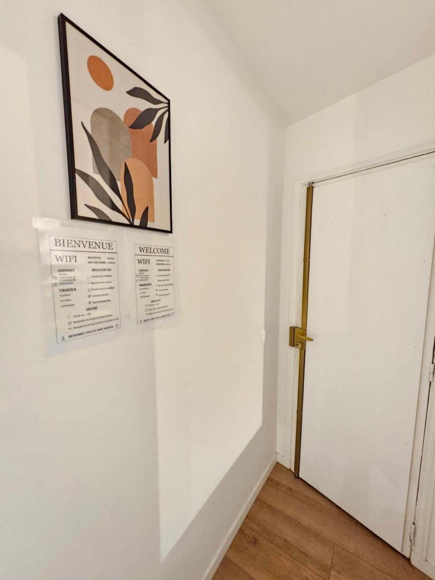 *Appartement Moderne/2 Minutes Du Metro* Saint-Ouen  Bagian luar foto